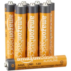 Amazon Basics AAAA High-Performance Alkaline Batteries 8-Pack for $4.77 via Sub & Save