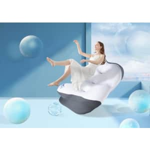 Sweet Moon Cloud Contour Memory Foam Pillow for $23