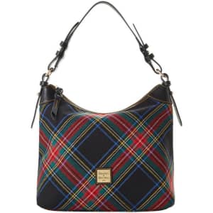 Dooney & Bourke Tartan Large Erica Hobo Bag: Preorder for $100 Dooney & Bourke Tartan Large Erica Hobo Bag: Preorder for $100