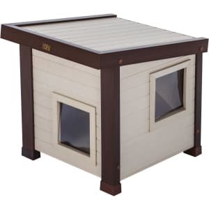 New Age Pet ecoFLEX Albany Outdoor Feral Cat House for $46