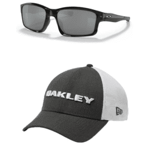 Oakley Men's MPH Chainlink Polarized Sunglasses w/ Hat for $85