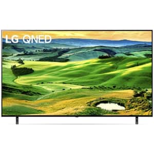 LG 75-Inch Class QNED80 Series Alexa Built-in 4K Smart TV (3840 x 2160), 120Hz Refresh Rate, for $1,077