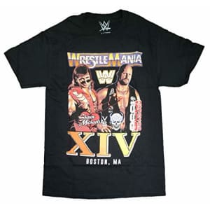 WWE Men's Superstar Wrestlers Stone Cold Steve Austin The Rock Hulk Undertaker T-Shirt, Black, Small for $17 WWE Men's Superstar Wrestlers Stone Cold Steve Austin The Rock Hulk Undertaker T-Shirt, Black, Small for $17