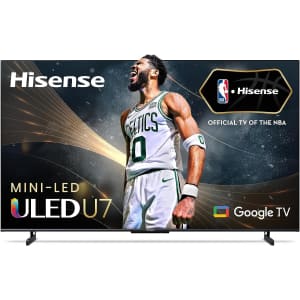 Hisense U7 Series 65U7K 65" 4K HDR 144Hz ULED UHD Smart TV for $728