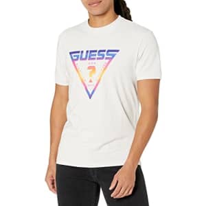 GUESS Men's Ezra T-Shirt, Muted Stone for $15