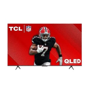 TCL 65-Inch Q65 QLED 4K UHD Smart TV with Google TV (65Q651G, 2024 Model) Dolby Vision, Dolby for $450
