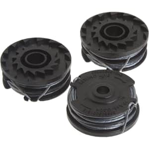 Greenworks 0.065" Dual Line Replacement String Trimmer Line Spool 3-Pack for $10 Greenworks 0.065" Dual Line Replacement String Trimmer Line Spool 3-Pack for $10