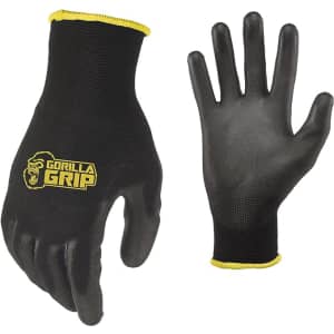 Gorilla Grip Never Slip Maximum Grip All-Purpose Gloves for $5