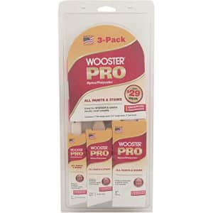 Wooster Pro 0H21460000 2" Nylon/Polyester Flat Paint Brush 3pk for $25