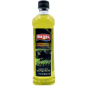 Iberia Extra Virgin Olive Oil & Sunflower Oil 17-oz. Bottle for $3