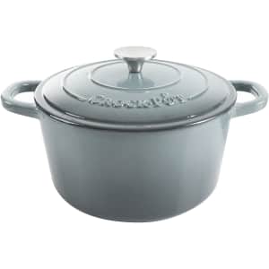 Crock-Pot Artisan 5-Quart Enameled Cast Iron Round Dutch Oven for $43 Crock-Pot Artisan 5-Quart Enameled Cast Iron Round Dutch Oven for $43
