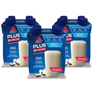 Atkins PLUS Protein-Packed Shake. Creamy Vanilla with 30 Grams of High-Quality Protein. for $45