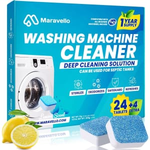 Maravello Washing Machine Cleaner Descaler for $12 via Sub & Save