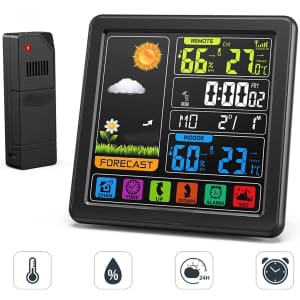 Hainar Wireless Indoor Weather Station for $16 Hainar Wireless Indoor Weather Station for $16