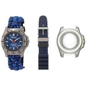 Victorinox I.N.O.X. Professional Diver Titanium Blue Camo Dial Men's Watch 241813 for $500