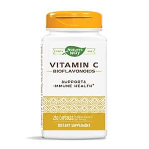 Nature's Way Vitamin C 500 mg with Bioflavonoids; 1000 mg Vitamin C per Serving; 250 Capsules for $17 Nature's Way Vitamin C 500 mg with Bioflavonoids; 1000 mg Vitamin C per Serving; 250 Capsules for $17