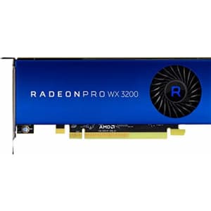 HP Graphics Card - Radeon Pro WX 3200-4 GB GDDR5 - PCIe 3.0 X16 Low Profile - 4 X Mini DisplayPort for $146