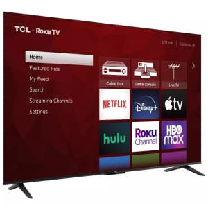 TCL Class 4-Series 55S455 55" 4K HDR UHD Smart Roku TV. Clip the Target Circle 10% off coupon to drop it to $57 under our Black Friday mention and a savings of $357.