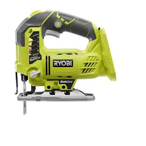 Ryobi P5231 18-Volt ONE+ Cordless Orbital T-Shaped 3,000 SPM Jig Saw with Adjustable Base for $80