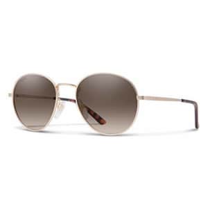 Smith Prep Sunglasses Matte Gold/Polarized Brown Gradient for $87