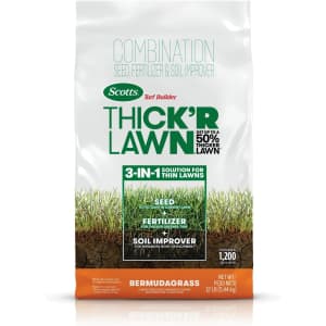 Scotts Turf Builder 1,200 sq. ft. 12-lbs. Thic'r Lawn Grass Seed for $17