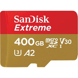 SanDisk 400GB Extreme UHS-I Micro SD Card for $84