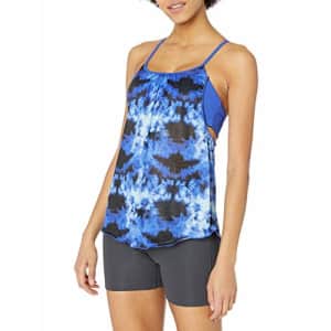 SHAPE activewear Women's Macrame Forgiving Tank, Surf Blue, Small for $25