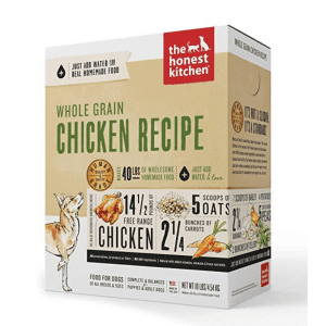 The Honest Kitchen Dehydrated Organic Whole Grain Dog Food 10-lb. Box for $32