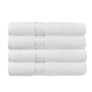 COTTON CRAFT Ultra Soft 4 Pack Oversized Extra Large Bath Towels 30x54 White Weighs 22 Ounces - for $40 COTTON CRAFT Ultra Soft 4 Pack Oversized Extra Large Bath Towels 30x54 White Weighs 22 Ounces - for $40