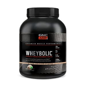 GNC AMP Wheybolic Protein Powder | Targeted Muscle Building and Workout Support Formula | Pure Whey for $70 GNC AMP Wheybolic Protein Powder | Targeted Muscle Building and Workout Support Formula | Pure Whey for $70