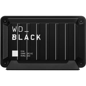 WD Black D30 2TB USB 3.0 External Portable Gaming SSD for $150