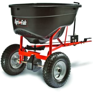 Agri-Fab 130-lb. Tow Behind Broadcast Spreader for $179 Agri-Fab 130-lb. Tow Behind Broadcast Spreader for $179
