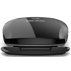 George Foreman Classic-Plate Electric Indoor Grill for $17 George Foreman Classic-Plate Electric Indoor Grill for $17