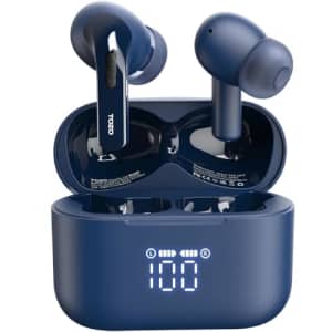 TOZO T20 Wireless Earbuds Bluetooth Headphones 48.5 Hrs Playtime with LED Digital Display, IPX8 for $25