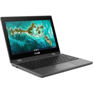 ASUS Chromebook Flip CR1 CR1100 11.6" HD 2-in-1 Touchscreen Notebook Computer, Intel Celeron N5100 for $200