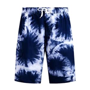 Kanu Surf Men's Standard Mirage Swim Trunks (Regular & Extended Sizes), Beachboy Denim Blue, Medium for $15