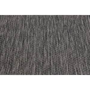 Unique Loom Outdoor Solid Collection Casual Transitional Indoor and Outdoor Flatweave Black Area for $40 Unique Loom Outdoor Solid Collection Casual Transitional Indoor and Outdoor Flatweave Black Area for $40