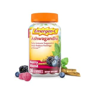 ChapStick Emergen-C Vitamin C and Ashwagandha Gummies, Dietary Supplement for Immune Support, Berry Blend - for $7 ChapStick Emergen-C Vitamin C and Ashwagandha Gummies, Dietary Supplement for Immune Support, Berry Blend - for $7