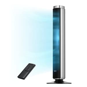 Dreo 42" Tower Fan for bedroom, 25 DB Quiet DC Bladeless Fans, 90 Oscillating Fan with Remote, LED for $110