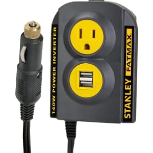 Stanley FatMax 140W Power Inverter w/ USB for $21