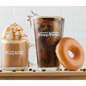 Small or Medium Coffee at Krispy Kreme: Free w/ purchase