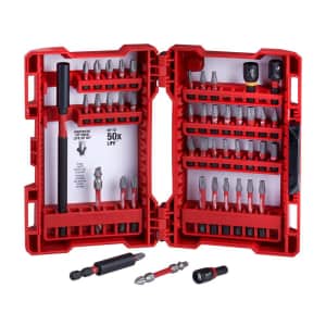 Milwaukee Shockwave 45-Piece Steel Driver Bit Set for $20 Milwaukee Shockwave 45-Piece Steel Driver Bit Set for $20