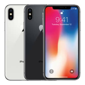Apple iPhone X 256GB GSM Smartphone for $196