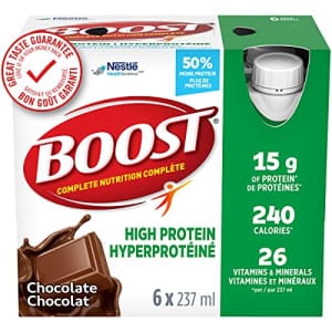 BOOST High Protein Drink - Rich Chocolate - 24 Pack for $50