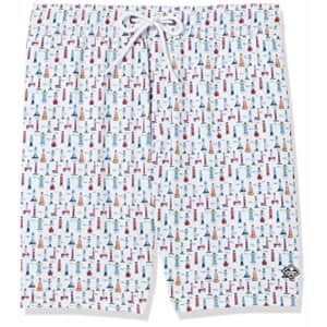 Sperry Men's 7" Stretch Swim Trunks, Lighthouse White, Medium for $11 Sperry Men's 7" Stretch Swim Trunks, Lighthouse White, Medium for $11