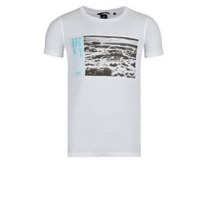 Diesel 55DSL Men's T-Hole Maglietta T-Shirt, White, Small for $21