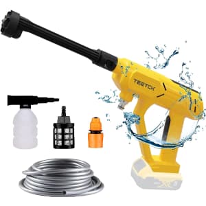 Teetok 550-PSI Cordless Pressure Washer (No Battery) for $39