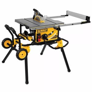 DeWalt 10" Jobsite Table Saw w/ Rolling Stand for $629