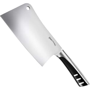 Utopia Kitchen 7" Stainless Steel Cleaver Knife for $12