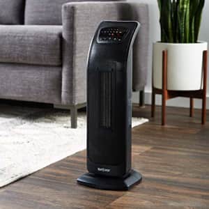 Hurricane Tower Heater | 70 Degree Oscillating Heater w/ Remote Control for $45